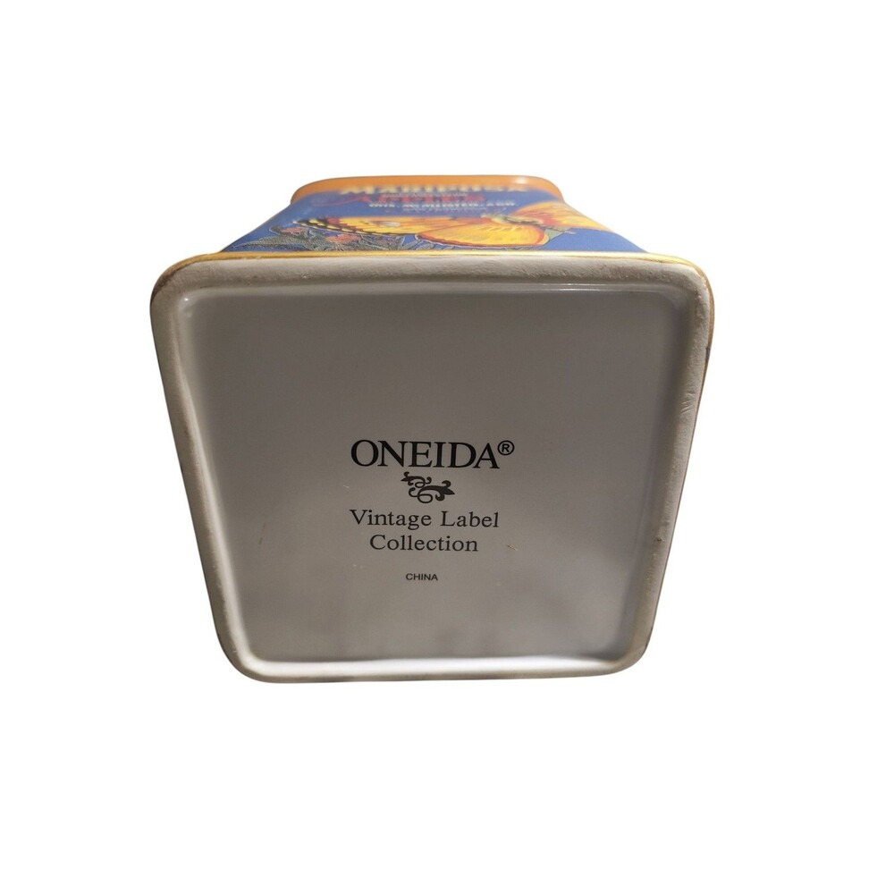 Oneida Butterfly Apples Mariposa Vintage Canister - Picture 3 of 4